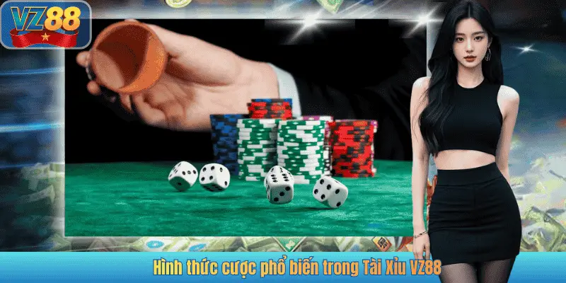 Hình thức cược phổ biến trong Tài Xỉu VZ88